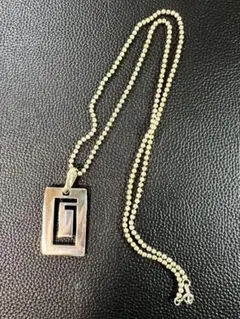 TJK ネックレス スモーキークォーツ シルバー925 中古品 (107075 