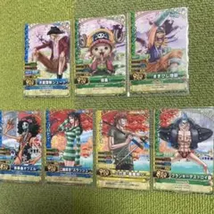 極美品】ワンピース ARカードダス ワンピーベリーマッチ ゾロ 5枚