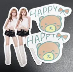 メ*ダ様 NiziU POPUP ステッカー マユカちゃん