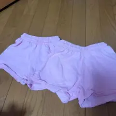 ZARA ピンク ハーフパンツ 2枚セット 100 110