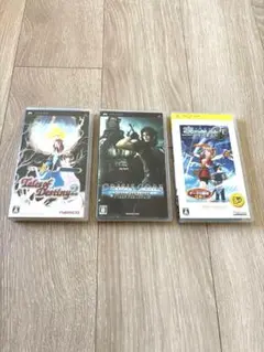 PSPソフト：TOD2・CCFF7・空の軌跡