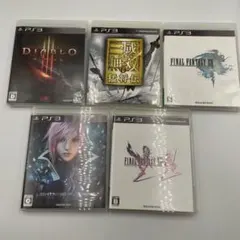 PS3 ソフト 5本セット まとめ売り
