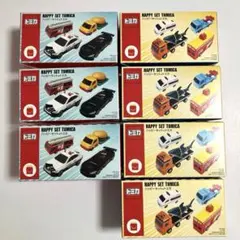 マクドナルド　ハッピーセット　　トミカ第1.2弾 7種類　DVD、ポスター付