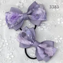【sale】3383 ハンドメイド ヘアゴム リバティ生地(ハムステッドサマー)