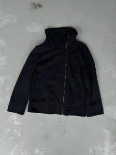 Asymmetric Zip High Neck Jacket