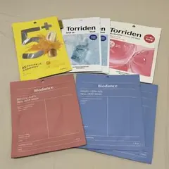 Biodance、trriden、ナンバーズイン シートマスク 7枚セット
