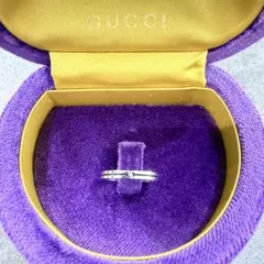 未着用 】GUCCI 指輪 インフィニティ リング K18 WG 9号 - メルカリ