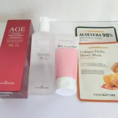 フロムネイチャー☆AGEインテンストリートメントエッセンス クレンジングフォーム