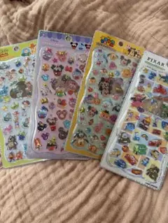 プチドロップステッカー　ディズニー