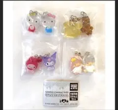 サンリオキャラクターズ　なかよしドロップチャーム　 4 種　コンプリート　ガチャ
