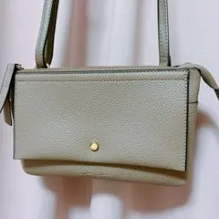 フラップミニショルダーバッグ ベージュのサムネイル