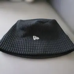 NEW ERA ニューエラ リブニット バケットハット ブラック