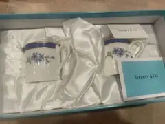 Tiffany & Co. フローラル ティーカップ 2個セット