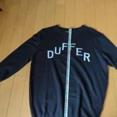DUFFER 黒 ニットセーター