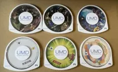 【動作確認済み】PSP UMDゲームセット　6本