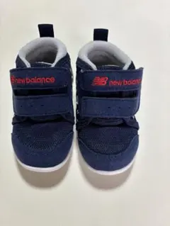 new balance ネイビー ベビーシューズ