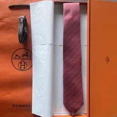 新品未使用　エルメス　シルクツイルタイ 7 cm 《Hモール》