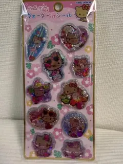 日焼けキティ　ウォーターシール