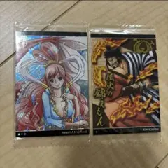 ONE PIECE ワンピース しらほし 錦えもん ウエハース カード
