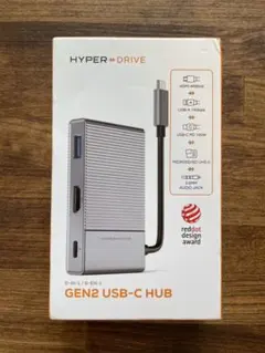 HYPER DRIVE GEN2 6-in-1 USB-C Hub 本体のサムネイル