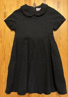 ワンピース　黒　110センチ　冠婚葬祭　法事