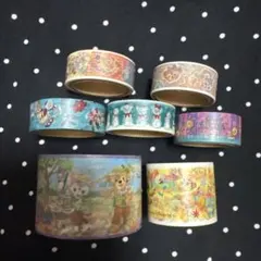 ディズニー マスキングテープ 7個セット