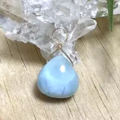 ラリマー ネックレス