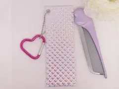 ReFaハートコームケース ハートカラビナ付き