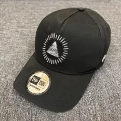 新品激レア NEW ERA ニューエラ フリーメイソン ブラック キャップ 黒白 59FIFTY MLB Damaged Cap ニューヨーク・ヤンキース ブラック