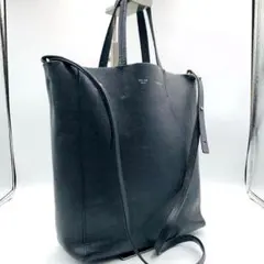 CÉLINEセリーヌ ホリゾンタルカバ トート サイドジップ フィービー 黒 CÉLINEセリーヌ ホリゾンタルカバ トート サイドジップ フィービー 黒