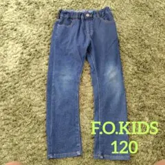 F.O.KIDS　デニムパンツ　ジーンズ　120　ストレッチ　ウエストゴムのサムネイル