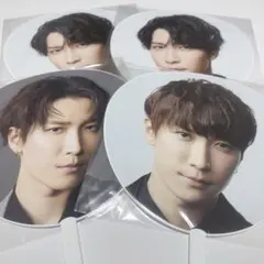 【新品・未使用】SnowMan 渡辺翔太 ジャンボうちわ 4枚セット