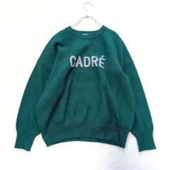 レプシィム オーバーサイズニット ドロップショルダーセーター 緑