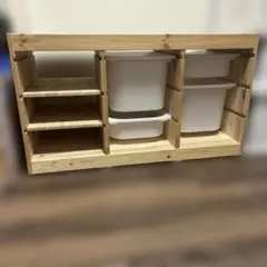 IKEA トロファスト　収納ボックス4つ付き