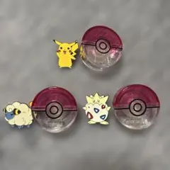 ポケモンセンター限定 モンスターボール ピンバッジセット - メルカリ