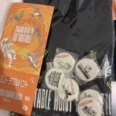 新品未開封 ゼンジン イミュータブルハント 缶バッジ Tシャツ セット