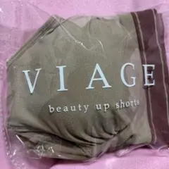 VIAGE beauty up shorts ベージュ×ベリー