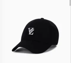VZロゴ刺繍 黒ベースボールキャップ