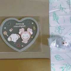 TWICE ラブリーズ　めじるしアクセサリー　クリアラバーコースター　ダヒョン