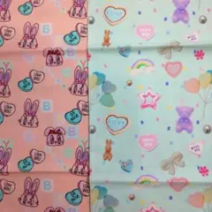 ハギレ ２枚 54×49㎝