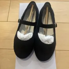 お値下げ★黒いストラップ付きバレエシューズ　 卒園式　入学式