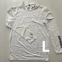 KISSMARK ホワイト 長袖シャツ Lサイズ