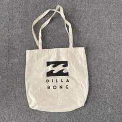 BILLA BONG ロゴ トートバッグ アイボリーのサムネイル