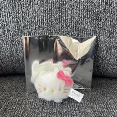 ハローキティ マスコット ノベルティ サンリオ しろふわ雲でおひるねデザイン