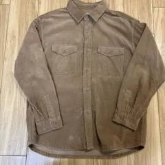 ユニクロUNIQLOコーデュロイワークシャツ（長袖）
