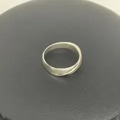 4℃ ヨンドシー リング SILVER シルバー V字 ウェーブ 10号