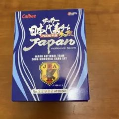 非売品　カルビーサッカー日本代表チップス2006年版　シリアルナンバー付き