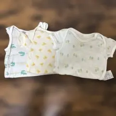 【蒸れ対策に便利!】ユニクロ UNIQLOボディースーツ　ロンパース　3枚セット