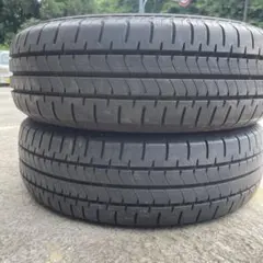 中古タイヤ2本セット！バリ溝！195/60R15 TOYO ナノエナジー3+①