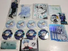 ブルーロック 氷織羊 缶バッジ アクスタ クリカ 硬質ケース ネームバッジ